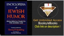 Encyclopedia of Jewish Humor From Biblical Times to the Modern Age PDF