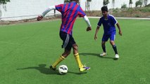 Learn Amazing Football Skills(Ronaldo / Neymar / Messi Skills) - FYK SOCCER SKILLS