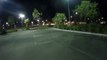 Immersion Vortex racing drone FPV at a parking lot