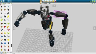 Gry Dla Dzieci Jak Ułożyć Robota Bionicle W Lego Digital Designer - GRAJ Z NAMI