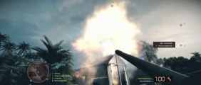 Battlefield: Bad Company 2 Vietnam - Tank vs Air | Montage | (60fps)
