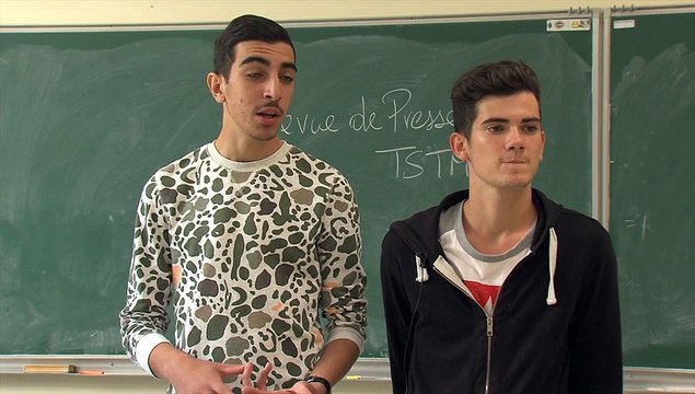 Le projet en terminale STMG. Les revues de presse : témoignages d’élèves