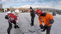 Hockey Life: Pond Hockey on Lake Louise
