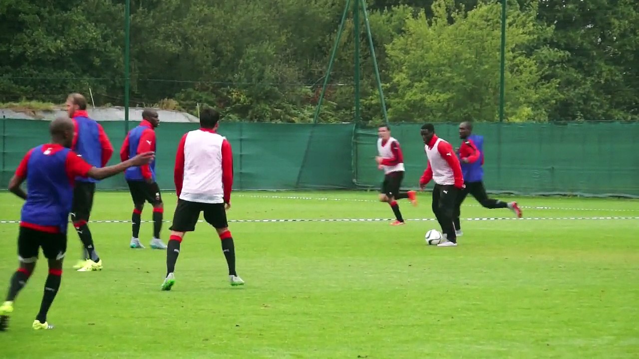 Rouge et Noir : Paul-Georges Ntep remis de sa fracture de fatigue