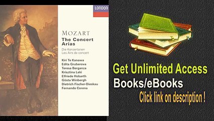 MOZART THE CONCERT ARIAS PDF