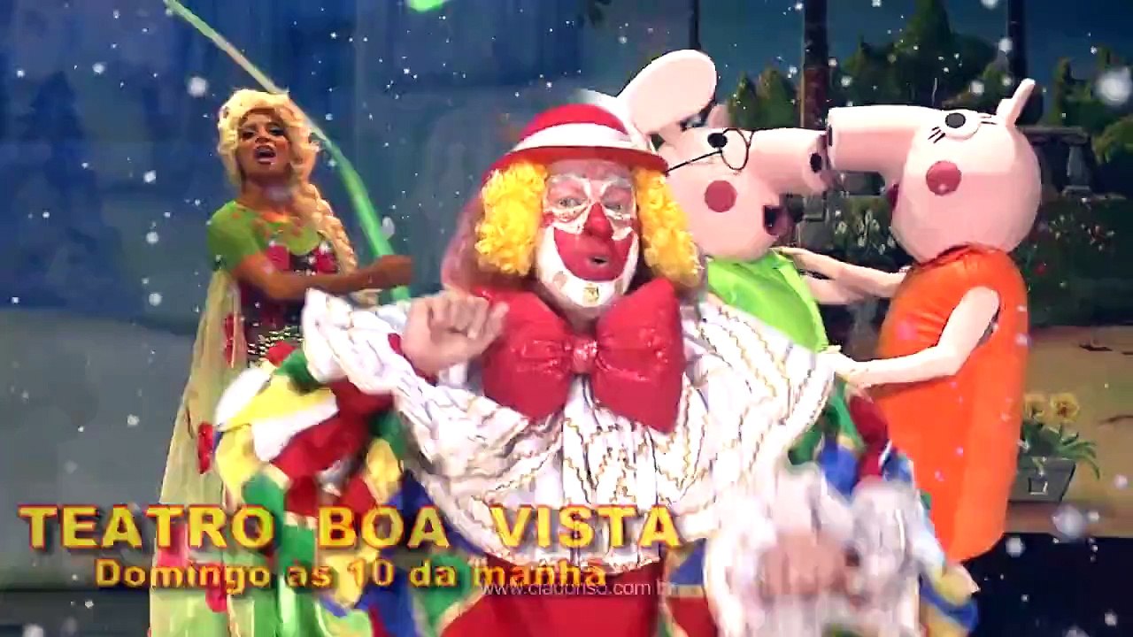 Musical O Grande Encontro: Frozen, Peppa Pig e Palhaço Chocolate 2015