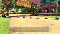 cuatro jugadores cuatro bocinas Wii U - Mario Kart 8 - Animal Crossing