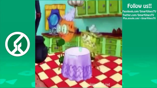 Funny Cartoon Vines Compilation | Spongebob Ruined Vine Compilation 2015