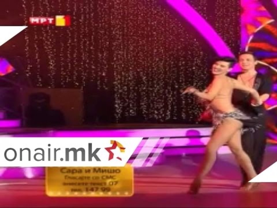 SARAH MACE I MISO SPASOVSKI - CHA CHA - TANC SO ZVEZDITE 2
