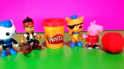 Play Doh Head with Peppa Pig + Octonauts + Jake and the Never Land Pirates Full Episode