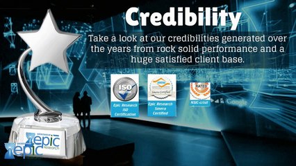 Epic Research provides best services with high effeciency