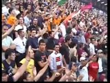 milan-Roma 2003 finale coppa italia(TIFO E INCIDENTI IN CURVA DELLA ROMA) curva sud roma