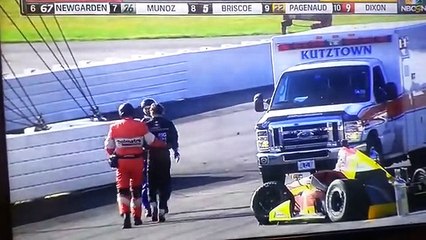Justin Wilson Crash