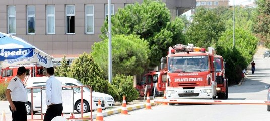 Bakırköy Adalet Sarayı'nda yangın paniği