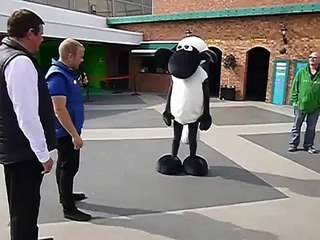 Shaun the Sheep at Blackpool Pleasure Beach