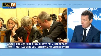 Rugy quitte EELV: "Bien sûr qu'il aimerait être ministre un jour"