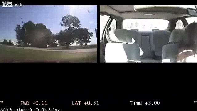 LiveLeak Video shows teen drivers in near death crashes as they check phones-copypasteads.com