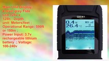 Lucky Handheld 2in1 Fish Finder Wired Cable 100m and 40m