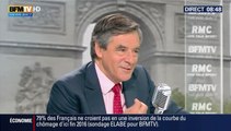 François Fillon invité de Jean-Jacques Bourdin sur BFM TV / RMC