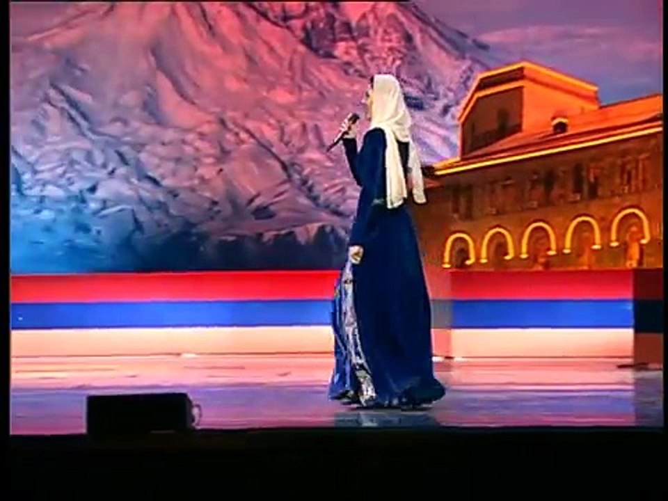 ХЕДА ХАМЗАТОВА на армянском. HEDA HAMZATOVA.
