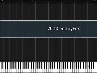 20th Century Fox MIDI Intro Synthesia