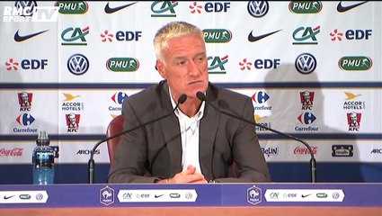 Equipe de France - Deschamps : "Martial a un potentiel intéressant"
