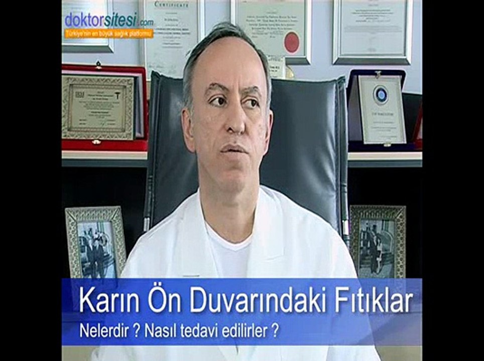 Prof.Dr. Emin ERSOY - Karın ön tarafındaki fıtıklar nelerdir ?