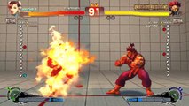 Combat Ultra Street Fighter IV - Chun-Li vs Akuma