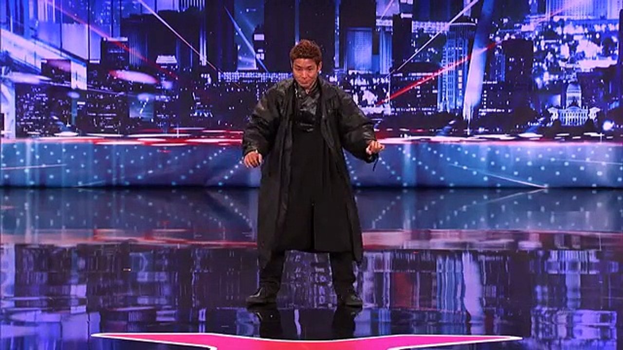 Kenichi Ebina Performs An Epic Matrix Style Martial Arts Dance America S Got Talent Video Dailymotion