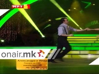 ALEKSANDRA NAKOVA  I ILE KARADAKOSKI - JIVE - TANC SO ZVEZDITE 2