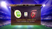 Présentation du match JS Kabylie - USM Alger ● JSK - USMA ● اتحاد العاصمة - شبيبة القبائل