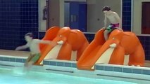 Mr Bean - Elephant water slides