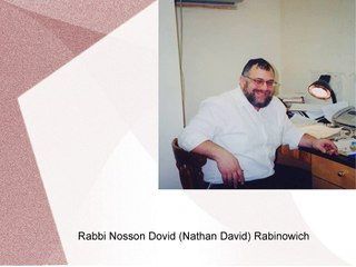 Nosson Dovid Rabinowich - An Expert Author and Lecturer