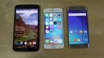 Nexus 6 vs iPhone 6 vs Samsung Galaxy S6 Edge Aliexpress Review