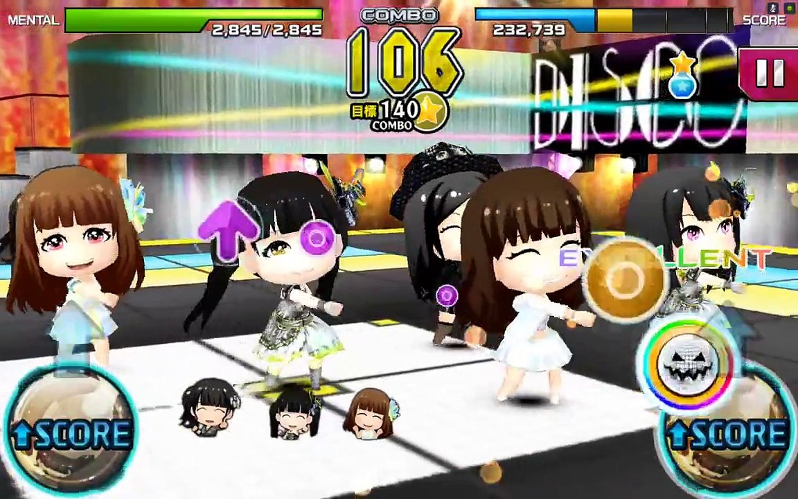 【AKB公式音ゲー】 ハロウィン・ナイト HARD フルコンボ(NMBモード)