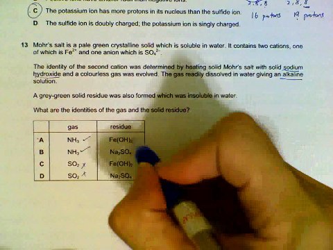 9701 Chemistry November 2012, Paper 1_3, Q13-Q25