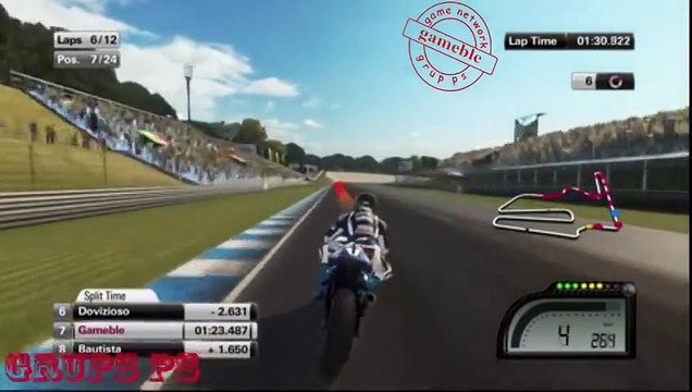 MotoGP™14 Playstation 4 GP- GamePlay Carier Motegi #GameNetworkPS