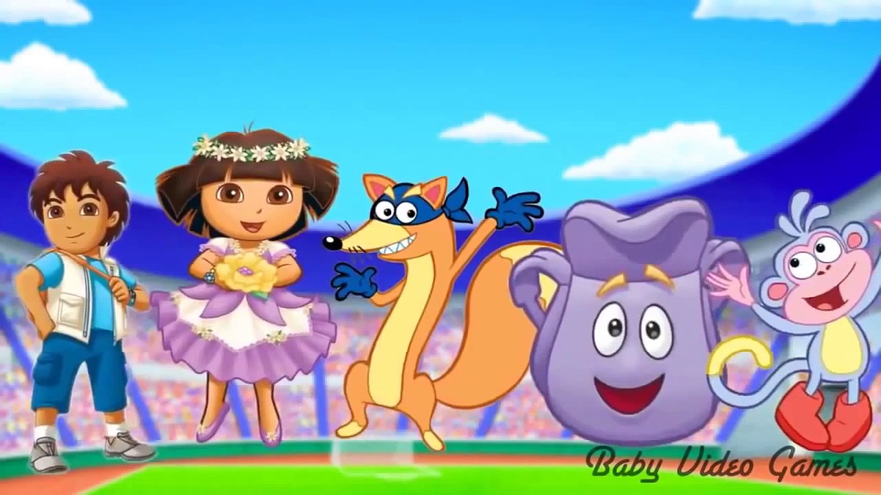Kids Songs Dora The Explorer Cartoon Nursery Rhymes Finger Family