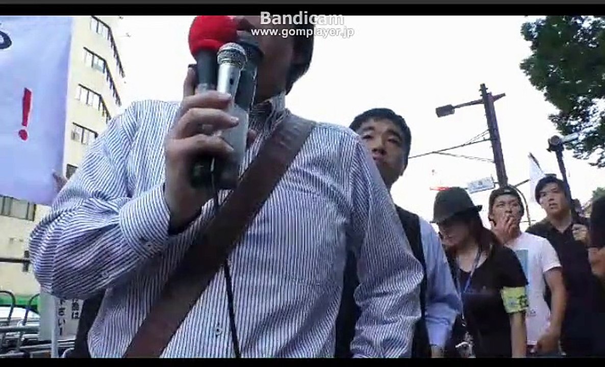 【在特会】「桜井誠」2015/8・15 靖国神社で魂の叫びVS反日勢力2/6