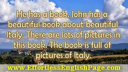 Effortless English Mini Story - John and his travel