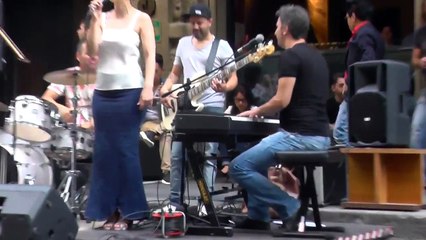 Michael Jackson - I can't help it [Live music in Milan, Italy]