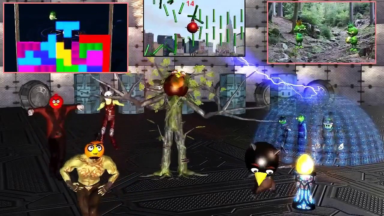 ANGRY BIRDS as Guardians of the Galaxy ♫ 3D animated mashup ☺ FunVideoTV   Style ;