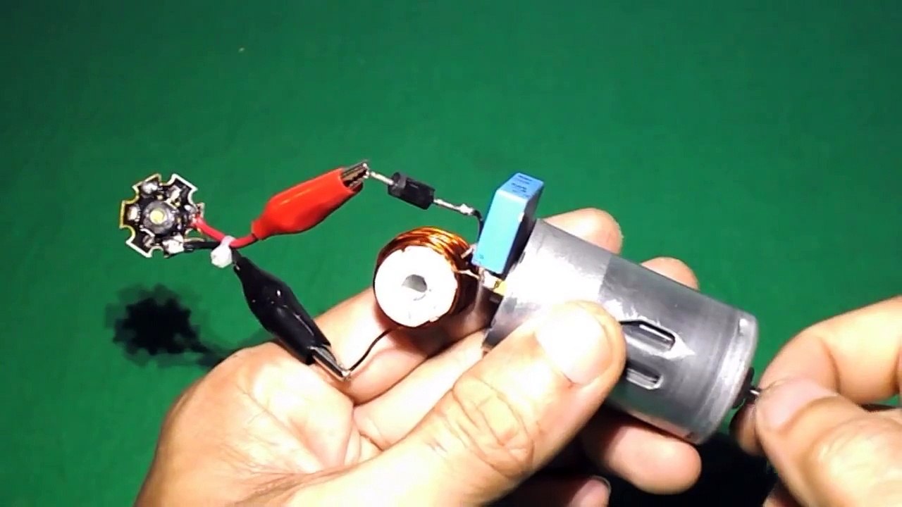 Free Energy Power Homemade Mini Generator