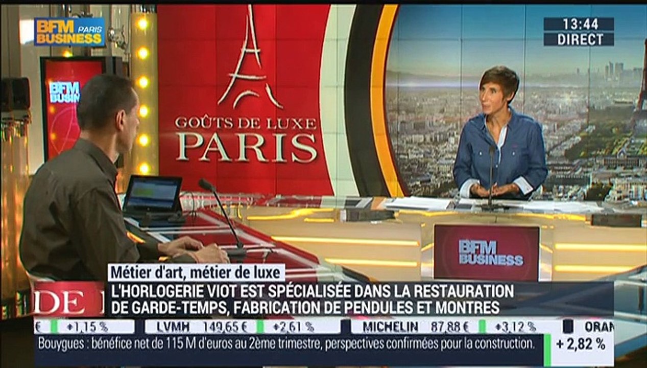 Métiers d'art, Métiers de luxe: Horloger, Jean-Baptiste Viot - 27/08