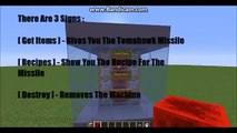 Minecraft Tomahawk Missiles My One Command!