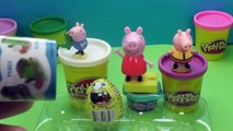Oua Kinder cu jucarii surpriza si jucarii Play Doh  Peppa Pig 4 Surprise Eggs Thomas, Angry Birds,