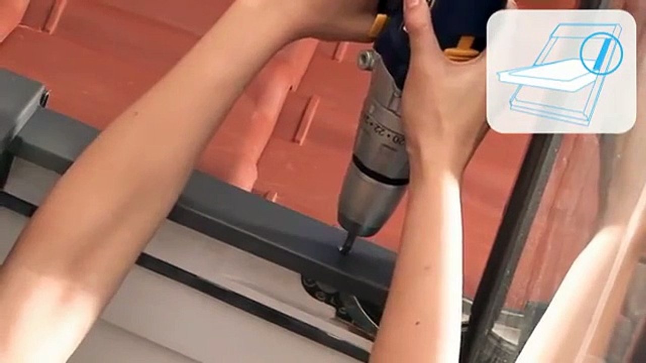 Poser un volet roulant VELUX en 2 heures (Castorama)