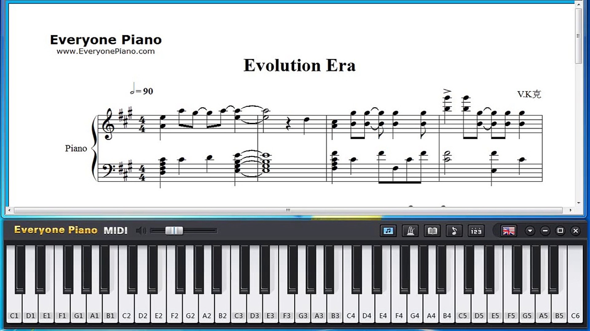 Free Evolution Era - Deemo OST Piano Sheet Music Tutorial - video  Dailymotion