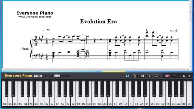 Free Evolution Era Deemo Ost Piano Sheet Music Tutorial Video Dailymotion
