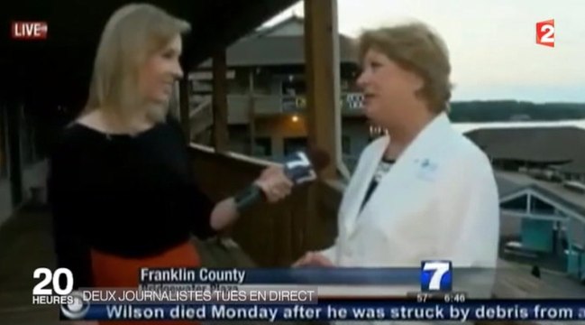 Deux journalistes tués en direct aux Etats-Unis - ZAPPING ACTU DU 27/08/2015